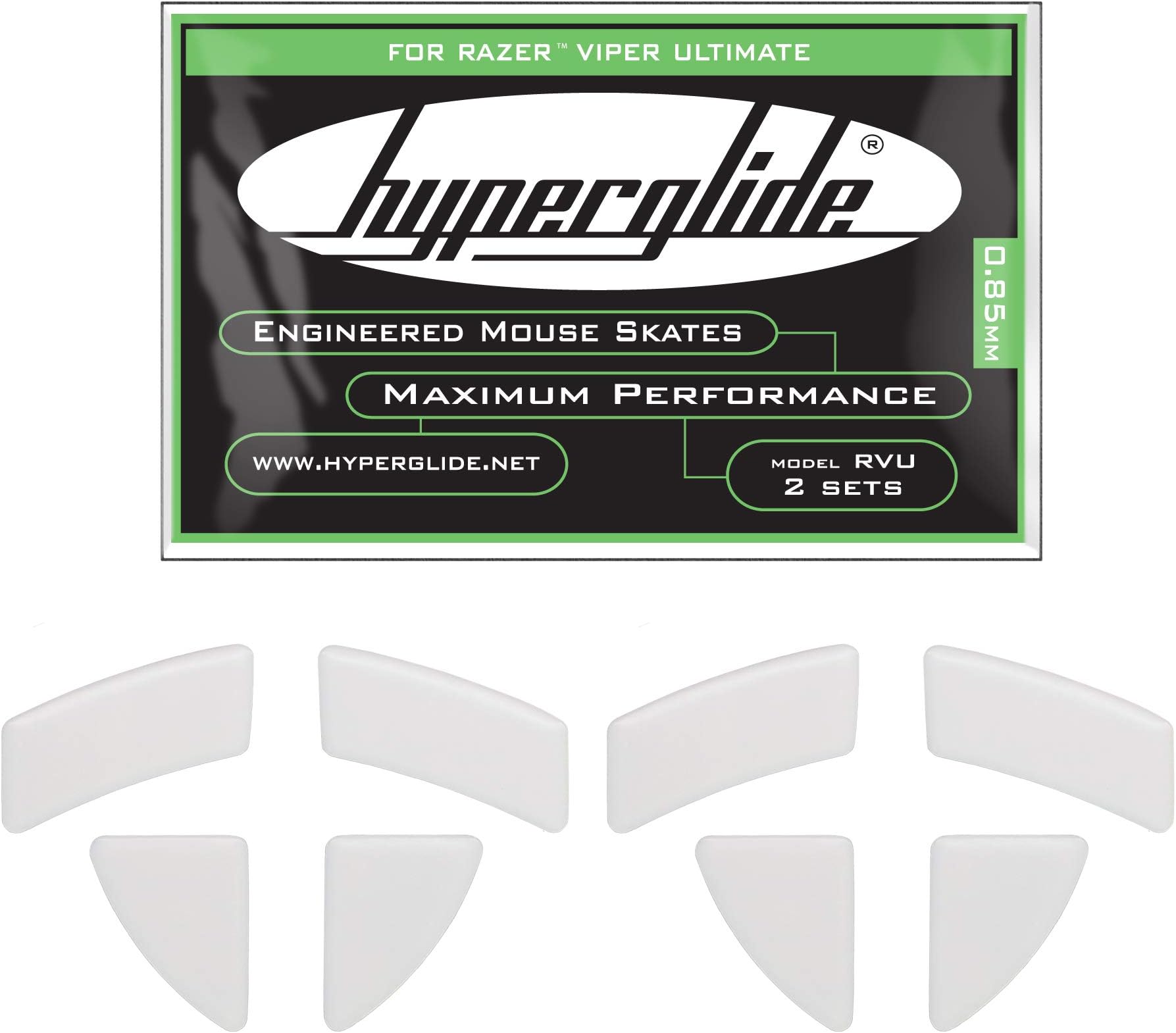 Hyperglide Mouse Skates for Razer Viper Ultimate (RVU)