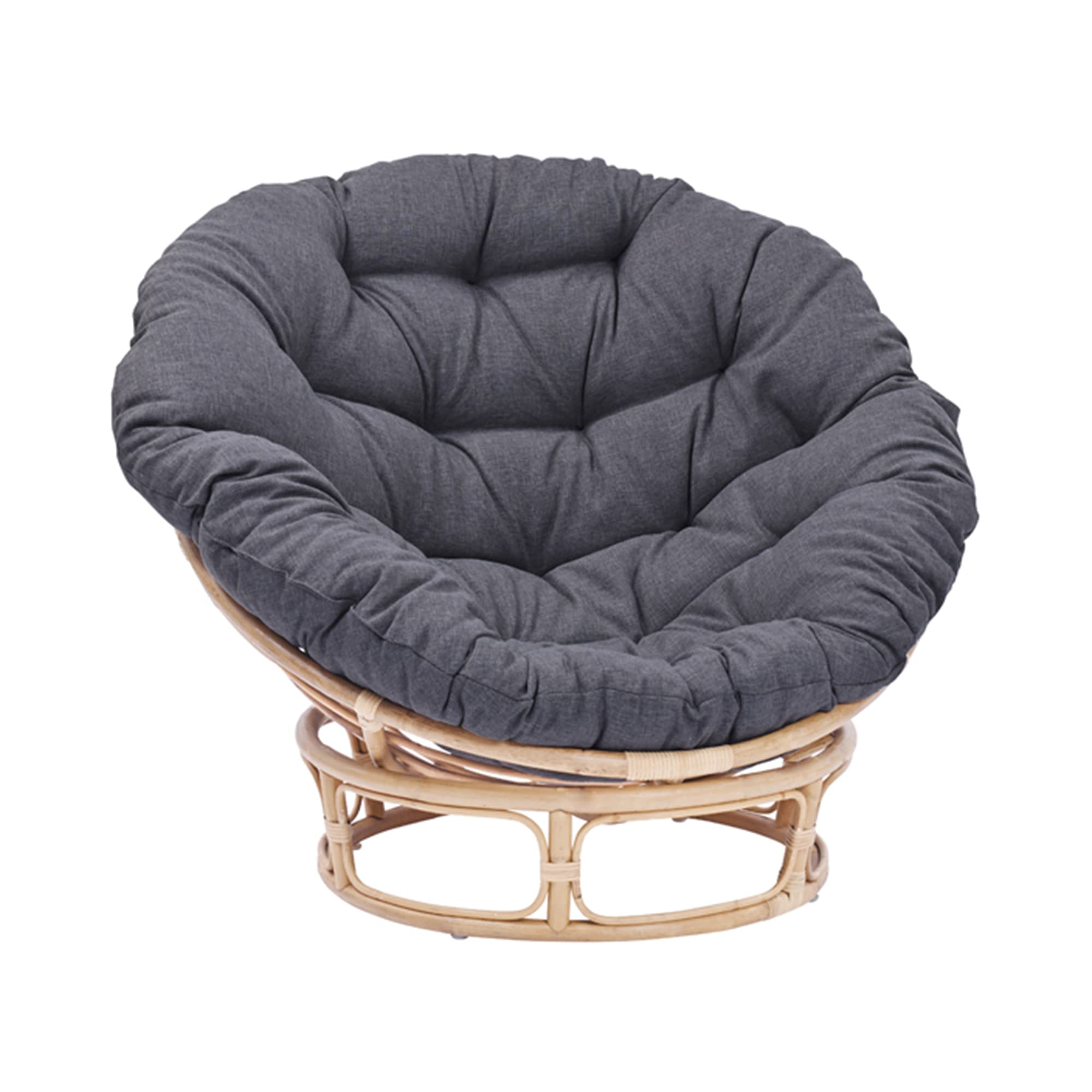 Amazon.co.jp: サンフラワーラタン パパサンチェア 籐 クッション付き