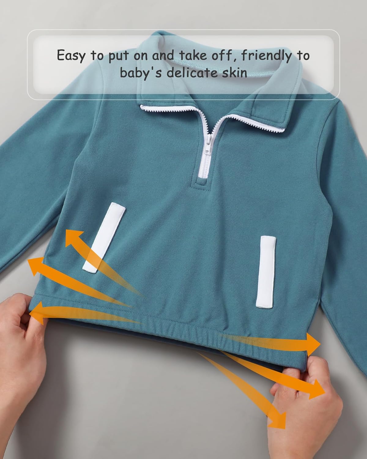 Coco&RARA Toddler Baby Boy Clothes Fleece Feel Long Sleeve Sweatshirt+Pants Fall Winter Outfits 2pcs Sweatsuit Set 1-5T - Image 6