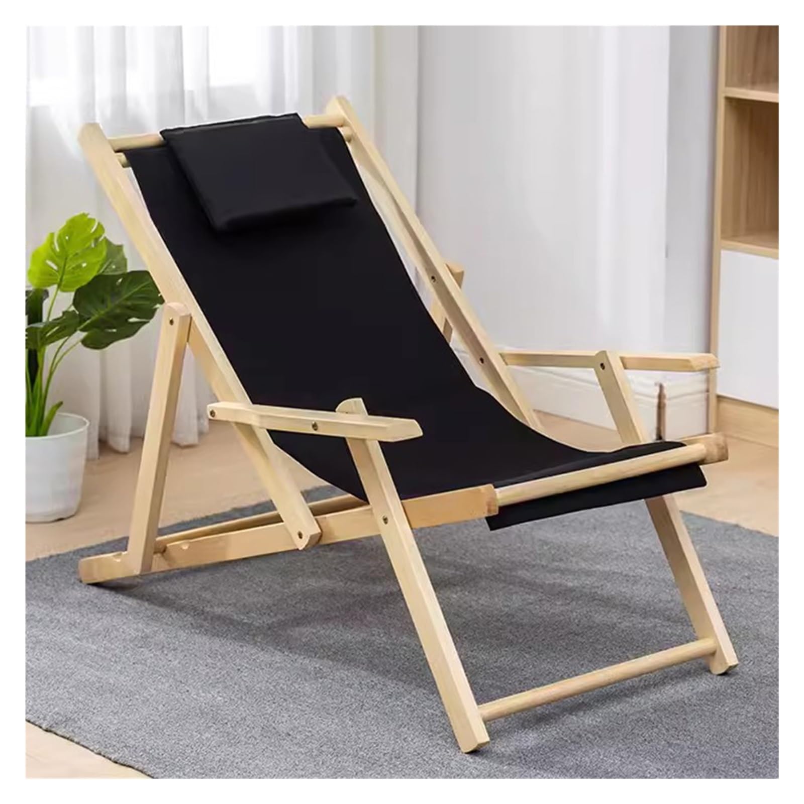 Chaise de plage inclinable pour soulager le dos sur le sable