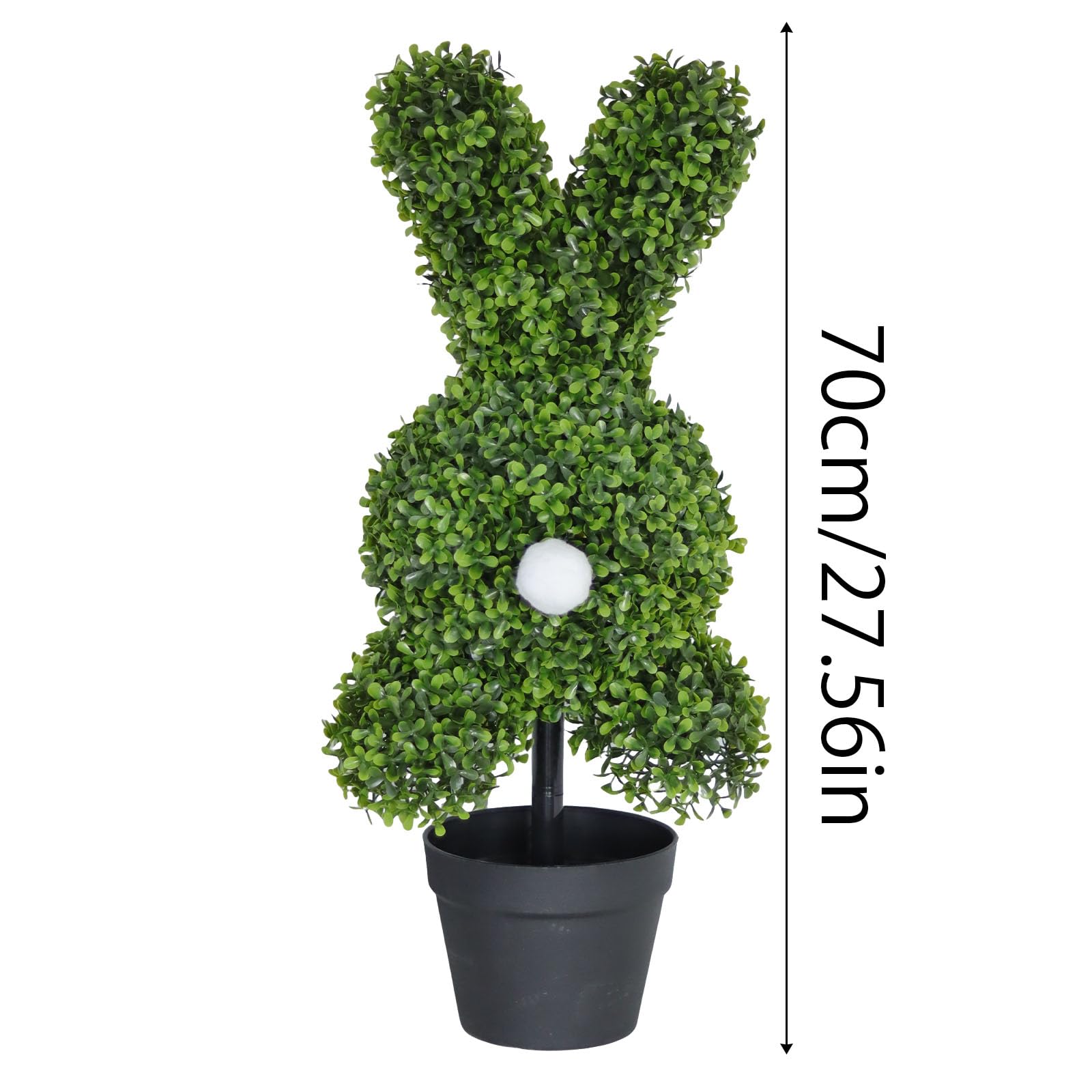 Topiaria a forma di verde in vaso di bosso Pasqua, in cedro, vaso con terra, 1 pezzo Attrezzi Da Lavoro i Elettricista (Green, One Size)