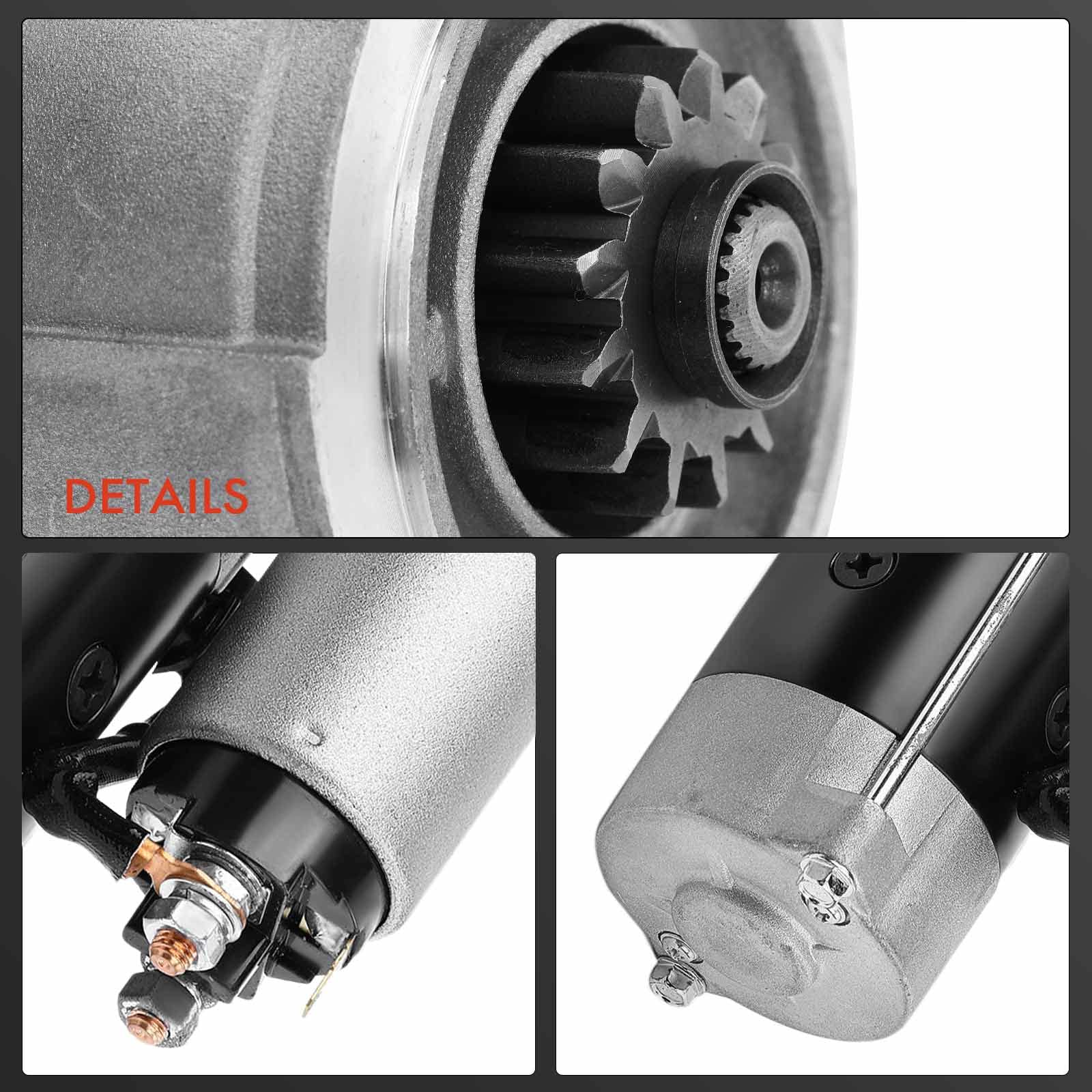 Frankberg Motor de arranque 22 kW 12 V 13 dientes 30897 M2T61171 | Compatible con: Chasis/Plataforma H-1, Pregio Bus, Caja H-1 A1, Puntos de vida de Terracan, Pajero II V2W V3W V4W V5W