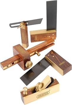 Draper 32272 Mini Woodwork Set, Alloy Steel, 5 Pieces , Blue
