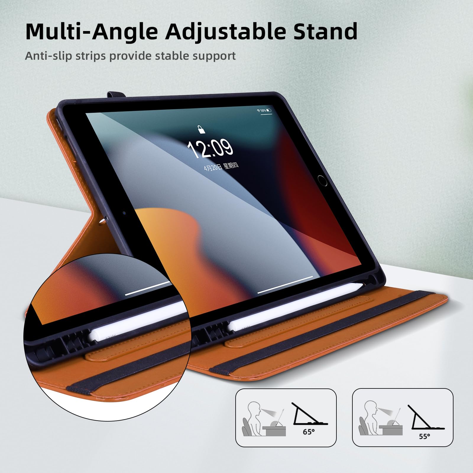 Vimorco Custodia Per IPad 9.7 Pollici - Compatibile Con IPad Air 2/Air 1, IPad 5a/6a Generazione (2017-2018) - Cover Posteriore In TPU Morbido Con Fantasia