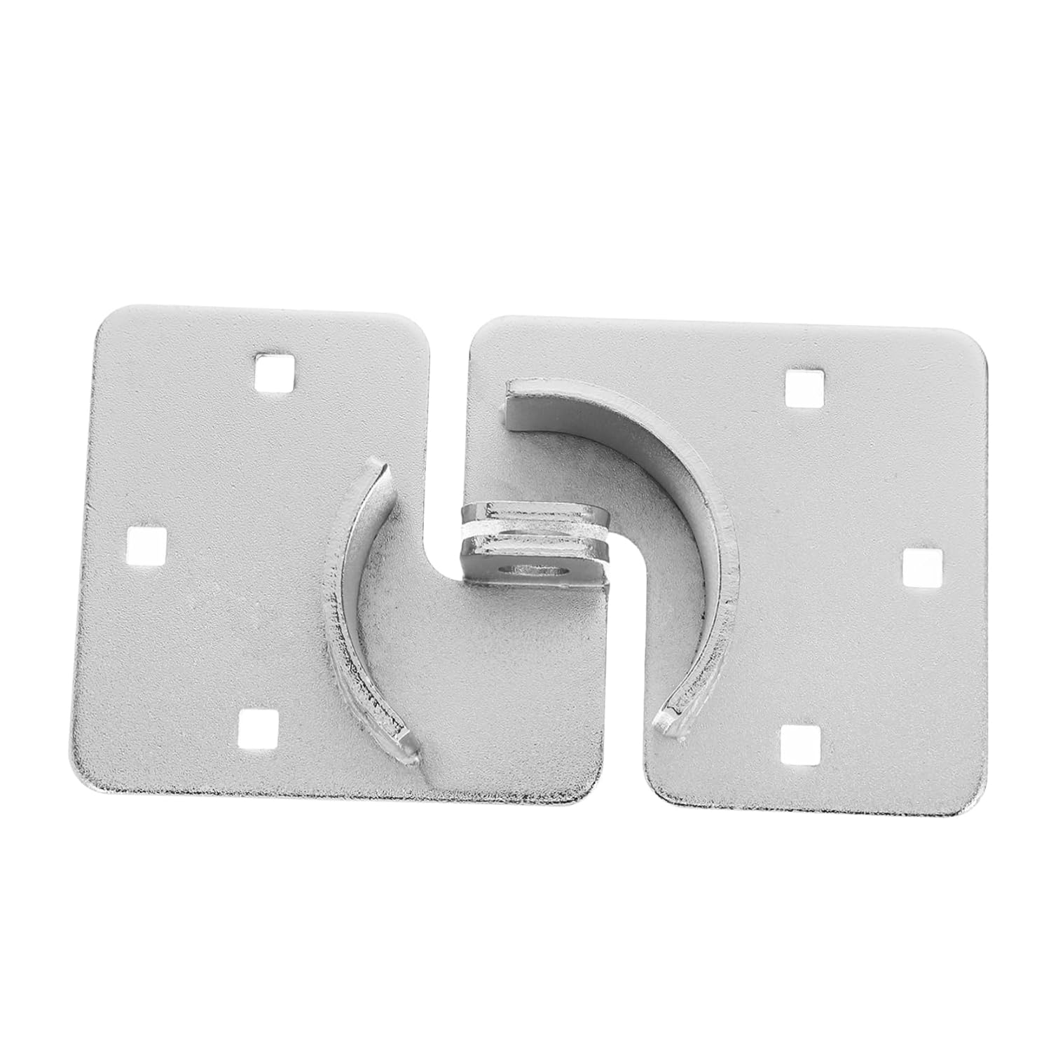 Heavy Duty Hasp Lock with Screw Handle Door Security for Indoor and Outdoor Use for Garage Shed Trucks and Vending Machines