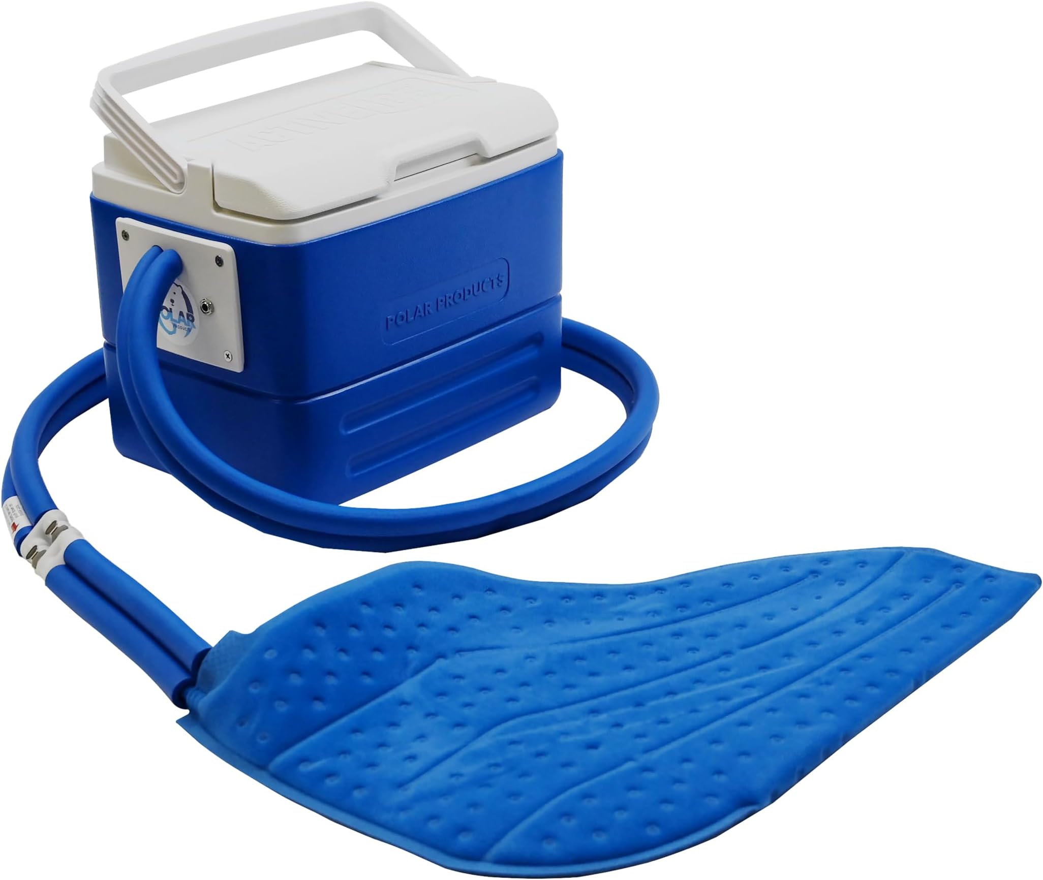 Polar Active Ice 3.0 Cold Therapy Ice Machine System with Programmable Timer, Large Foot Therapy Compression Pad, Lightweight 9 Quart Cooler, Quiet Pump, Strong Cryotherapy Pain Relief Treatment