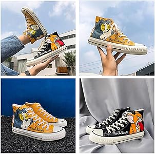 Amazon | [KINUNTOP] メンズシューズ帆布靴 可愛い 通気性 カップル