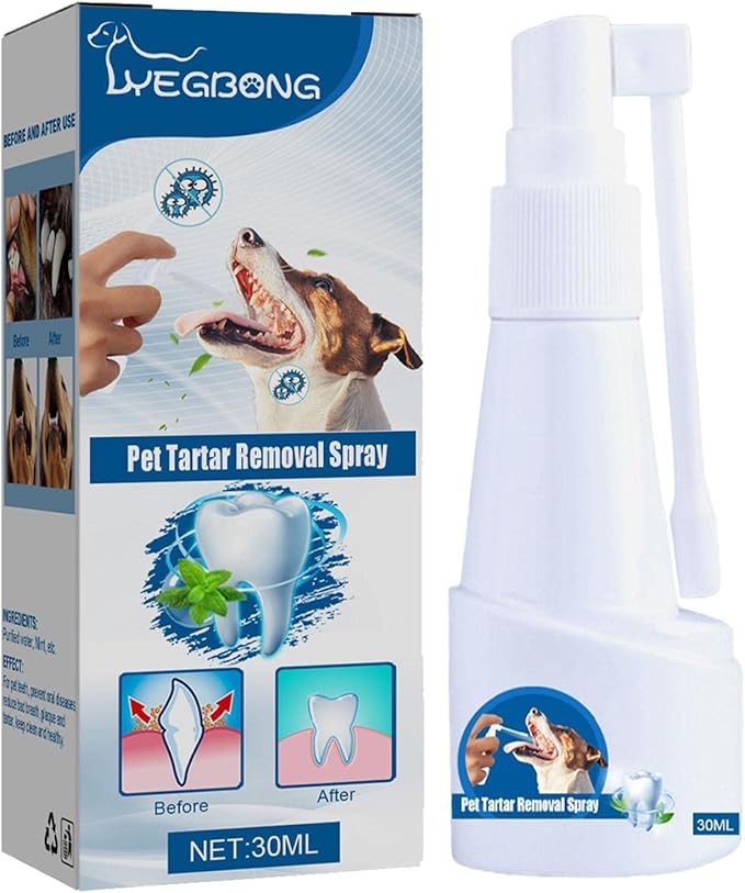 Spray de remoção de tártaro para animais de estimação,Cuidados