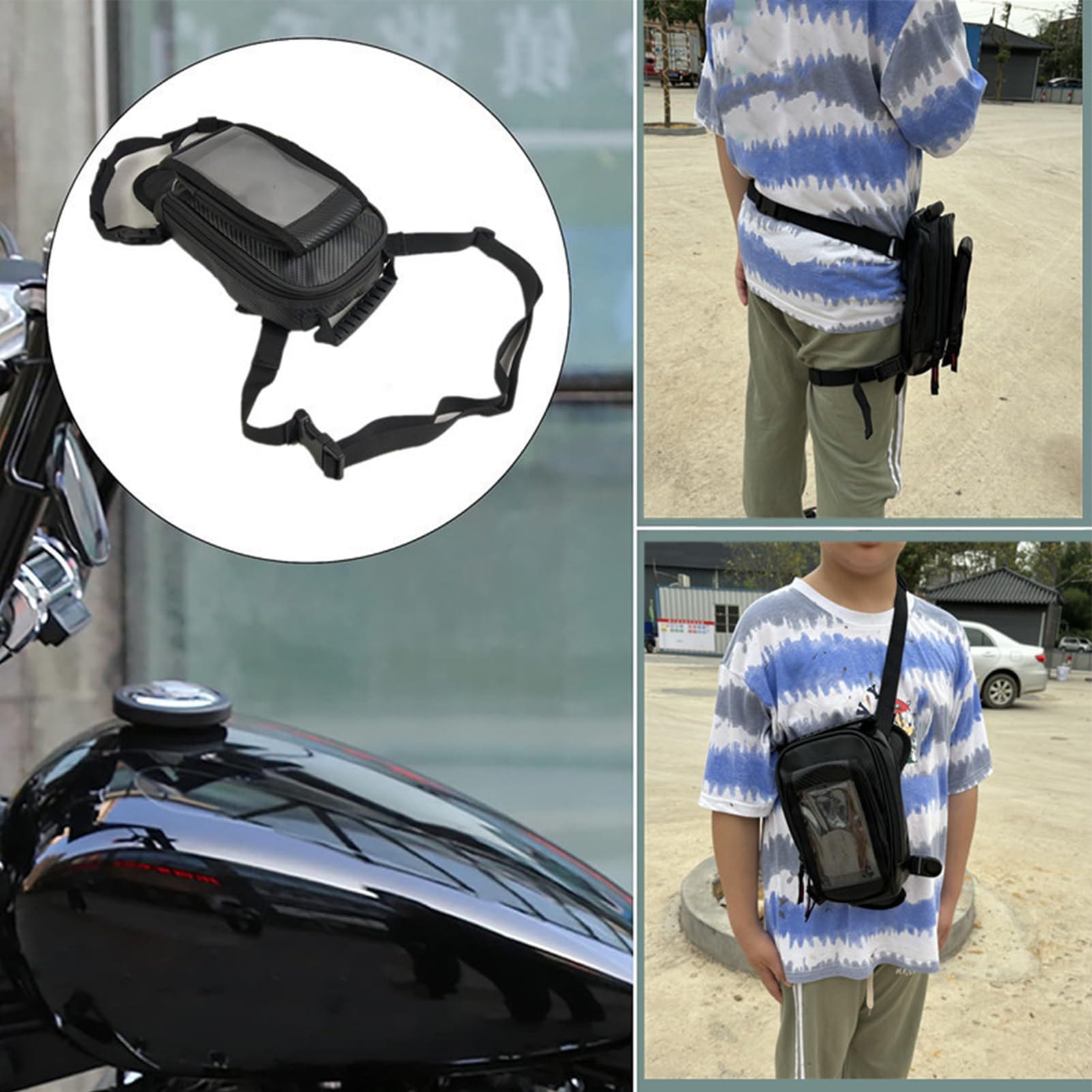 Tankrucksack, Motorrad Tankrucksack Wasserdicht Regenschutz