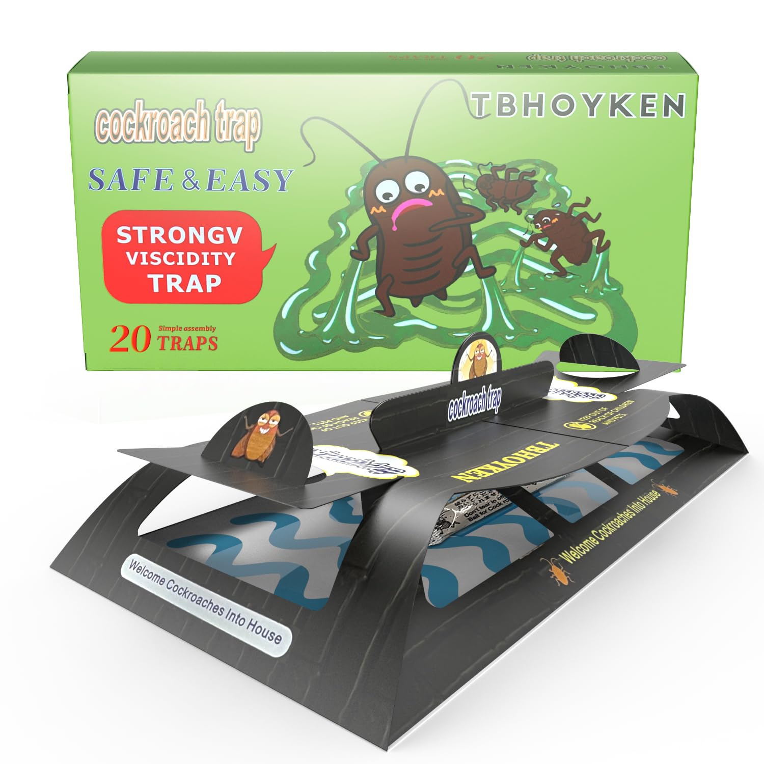 Amazon.com : Roach Trap Cockroach Traps Killer Roach Indoor Sticky