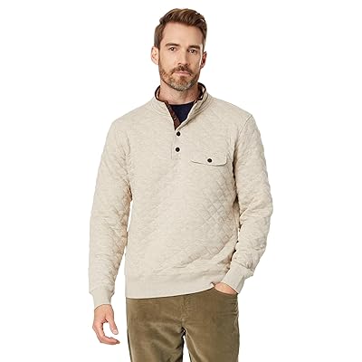 Faherty Epic Quilted Fleece Pullover Men