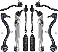 Vista 99 de Detroit Axle - Kit de suspensión delantera de 10 piezas para Chrysler 200 2007-2010 Sebring 2008-2014 Dodge Avenger 2008-2014, 2 brazos de control