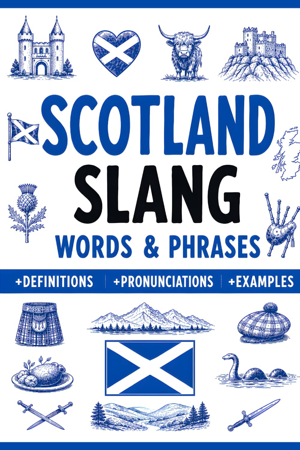 Scotland Slang Words & Phrases: A Dictionary to Learn Scottish Lingo with Definitions, Examples, and Pronunciations