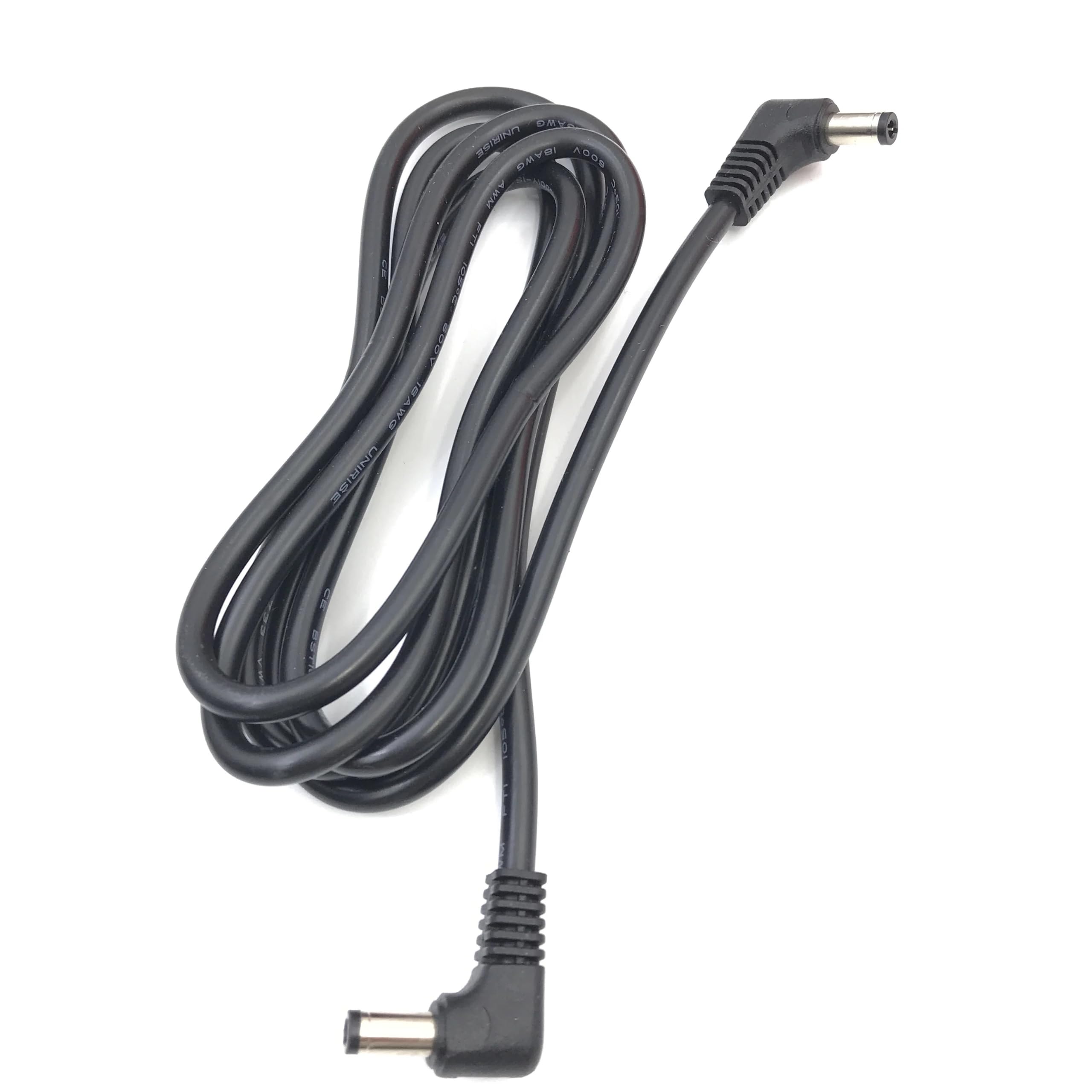 Podwójne kolano 90 stopni DC Power 5,5 x 2,1 mm / 2,5 mm męski na 5,5 2,1/2,5 mm kabel kątowy 90 stopni 50 cm 1 m 1,5 m 3 m (50 cm, DC 5,5-2,1 mm)