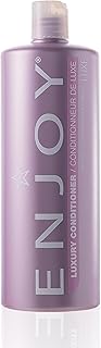 Enjoy Luxury Conditioner - Eliminates Frizz Cleansing Moisturizing Smoothing - Sulfate Free For Thick Coarse or Curly Hair (33.8 Fl Oz)