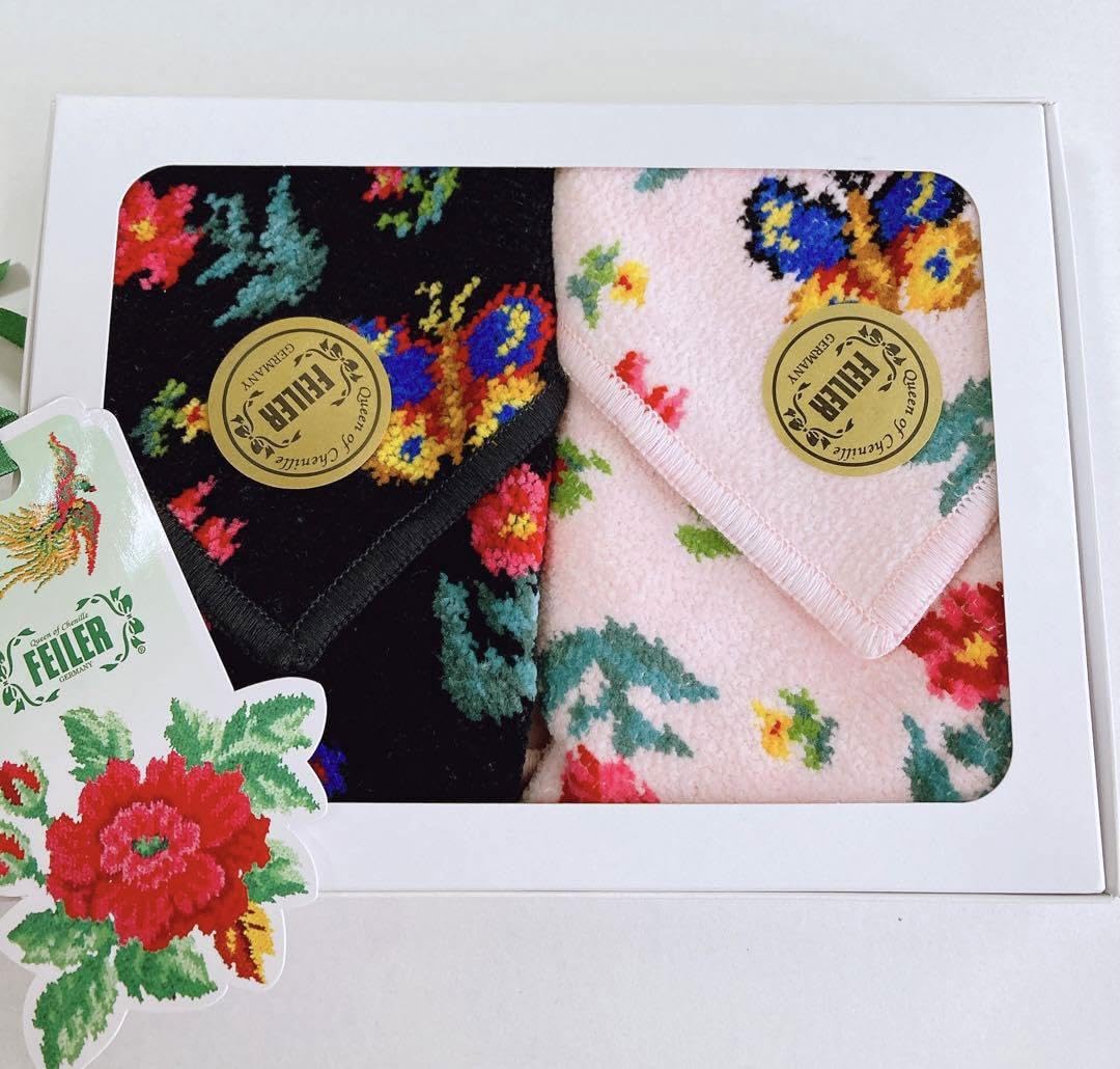 B フェイラータオルハンカチ4枚セット B フェイラータオルハンカチ4枚  