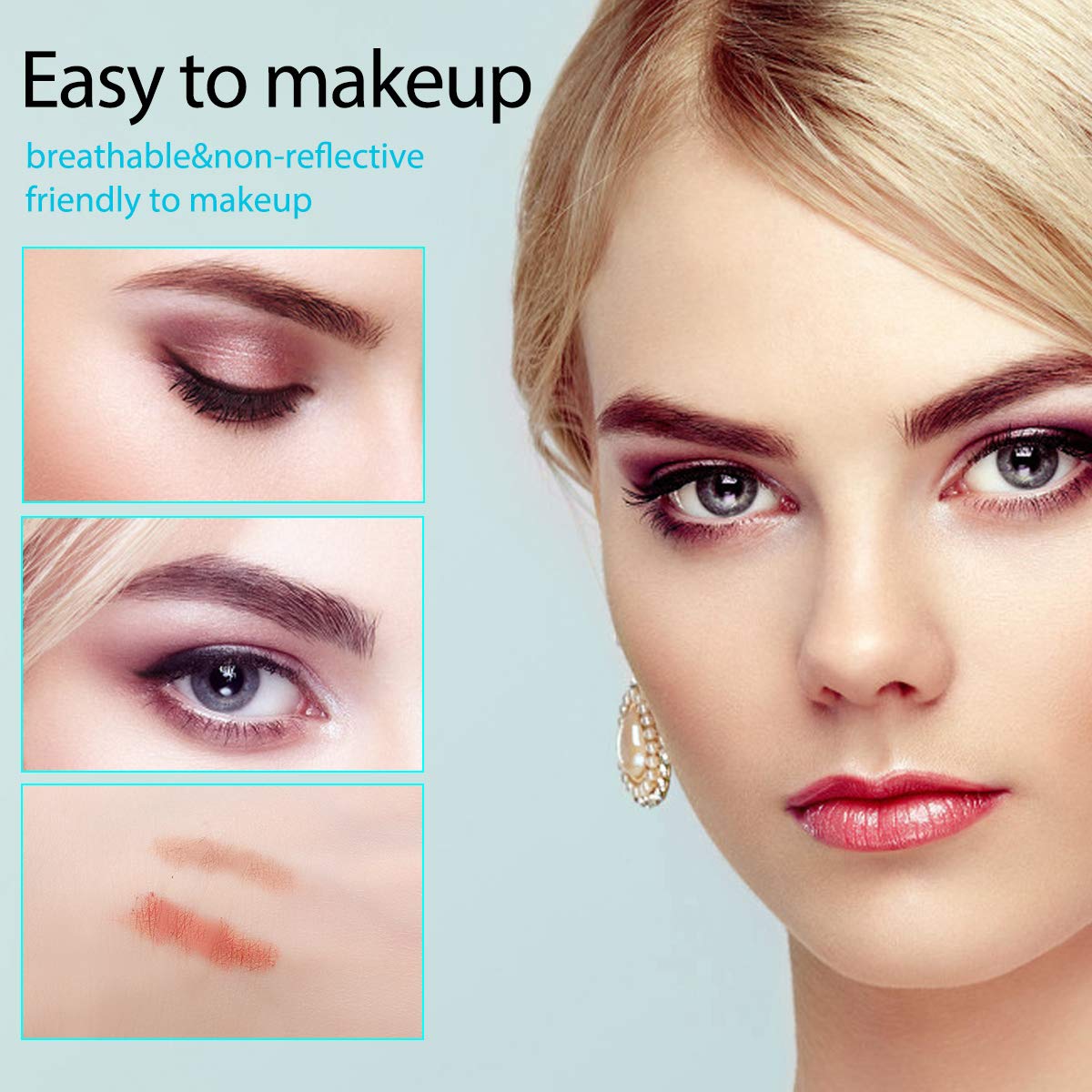 Ultra Invisible Fiber One Side Eyelid Tapes Stickers Double Eyelid tapes Instant Eyelid Lift