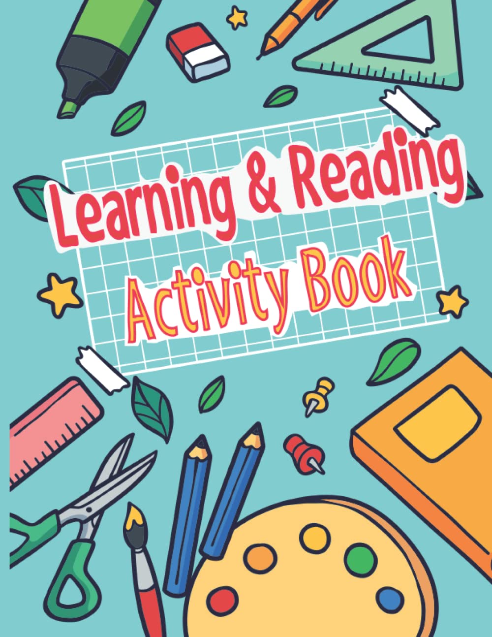 Learning & Reading: Activity Book , Learn to Write and Spell Essential Words , Spelling Workbook for Kids Ages 4-8 , Activities scramble