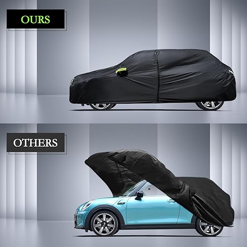 Miniatura 88 de Migaven - Funda de automóvil impermeable para todo tipo de clima, funda exterior completa para automóviles, protección contra la lluvia, sol