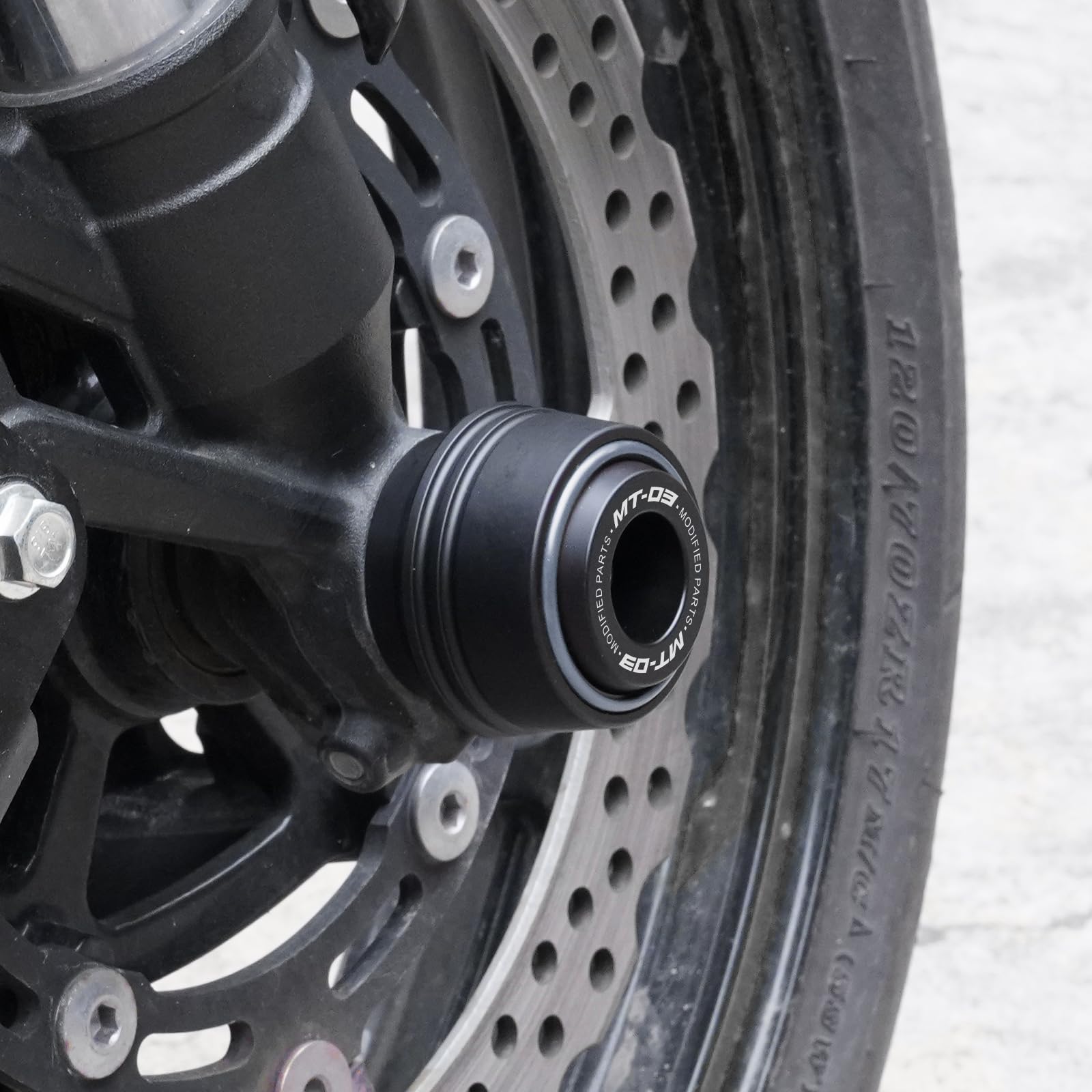 Para MT-03 MT03 MT 03 2016-2020 2021 2022 2023 2024 2025 2026 Accesorios de motocicleta Protectores de deslizamiento delantero y trasero Protector de cuadro Protector de horquilla Protector