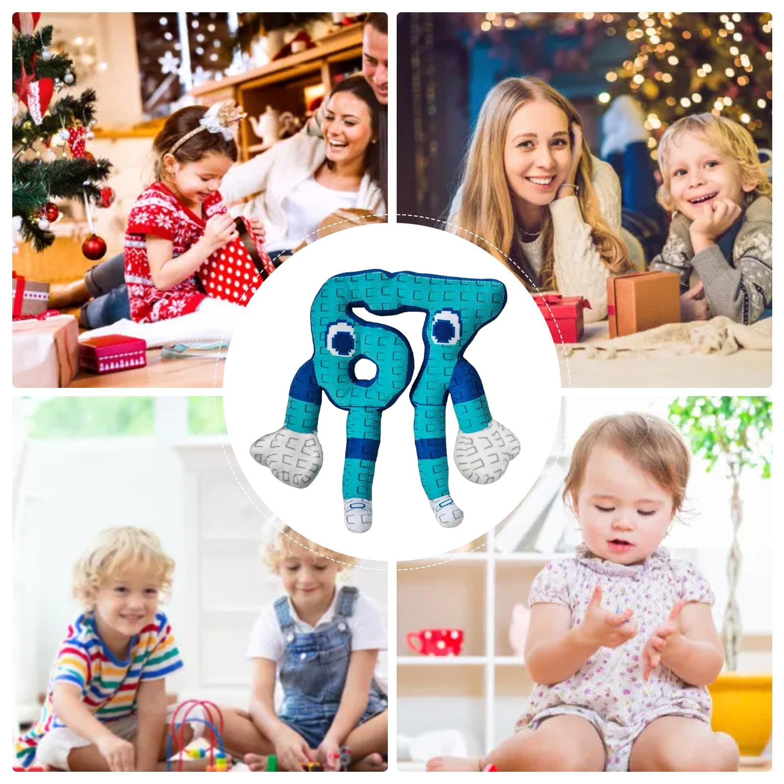 Générique Jouets drôles 6 7 Meme, Oreiller décoratif Six Seven, Figurines en Peluche de Jeu de stratégie de Forme irrégulière, Jeu sensoriel pour Adultes et Enfant, Pâques, Panier