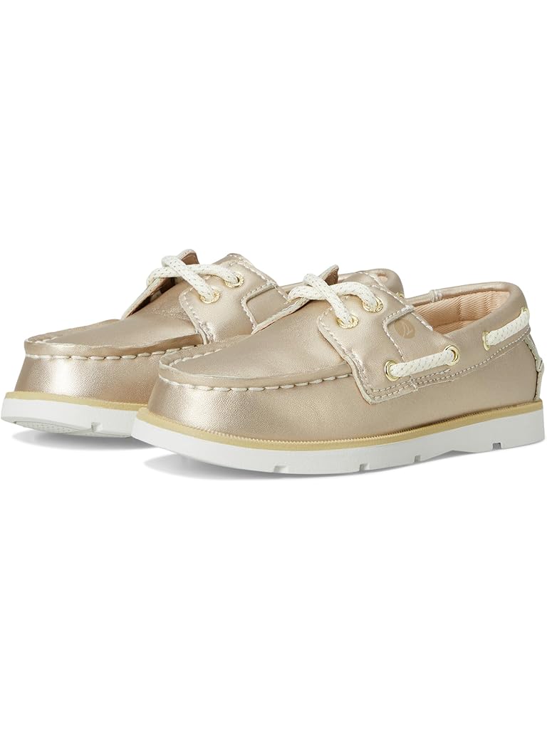 Gold Sperry Leeward II (Little Kid/Big Kid)