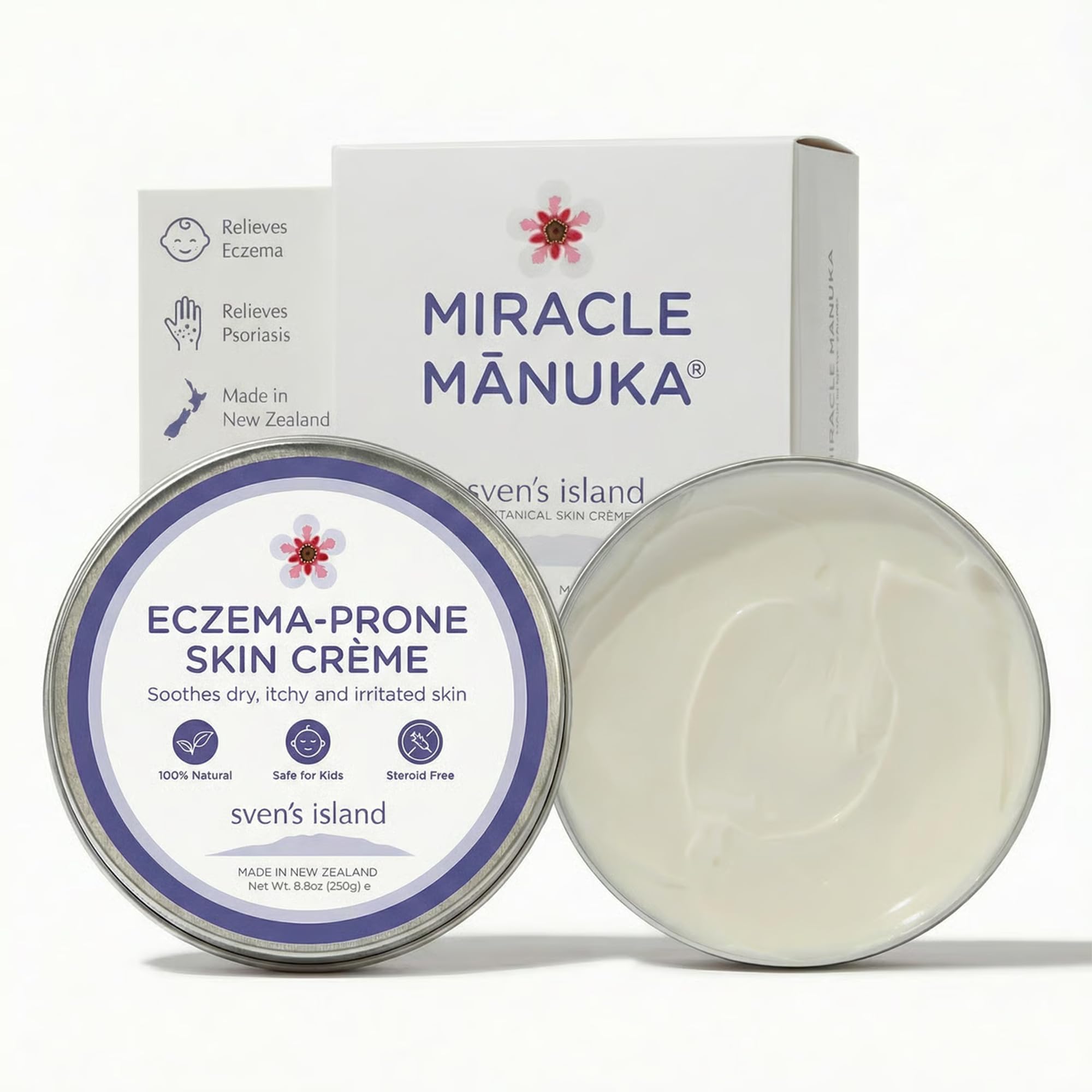 Amazon.com : Sven's Island Miracle Manuka Cream (8.8oz) | Natural