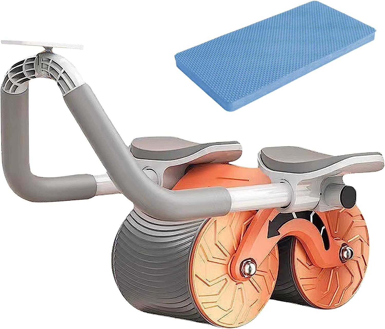 Calyrex Ab Wheel Roller for Core Workout - Workout Roller Automatic Rebound | Core Exercise Workout Equipment with Elbow Support and Phone Holder for Home Fitness (B0CC655QTY) Amazon Price History, Amazon Price Tracker