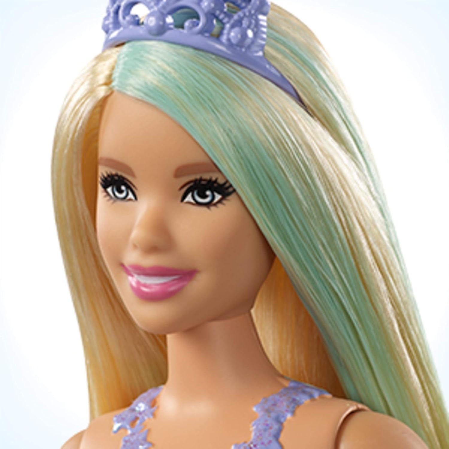 Barbie Dreamtopia Princess Doll, Approx 12-inch, Wearing Rainbow Outfit