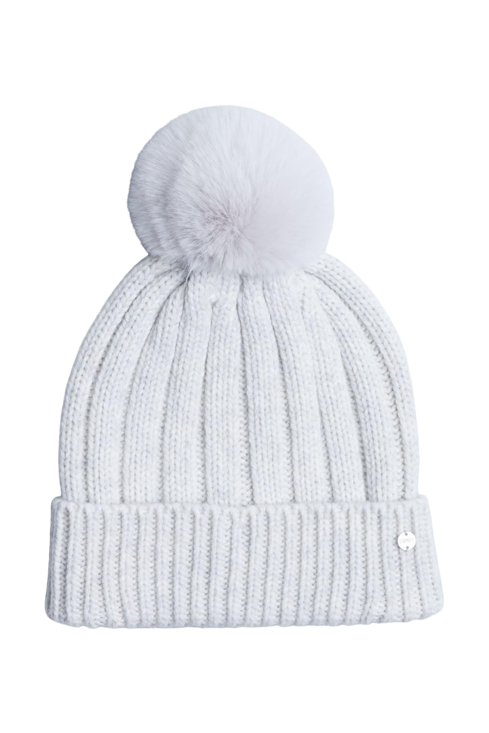 ESPRIT Women's 103EA1P324 Beanie Hat, 030/GREY,