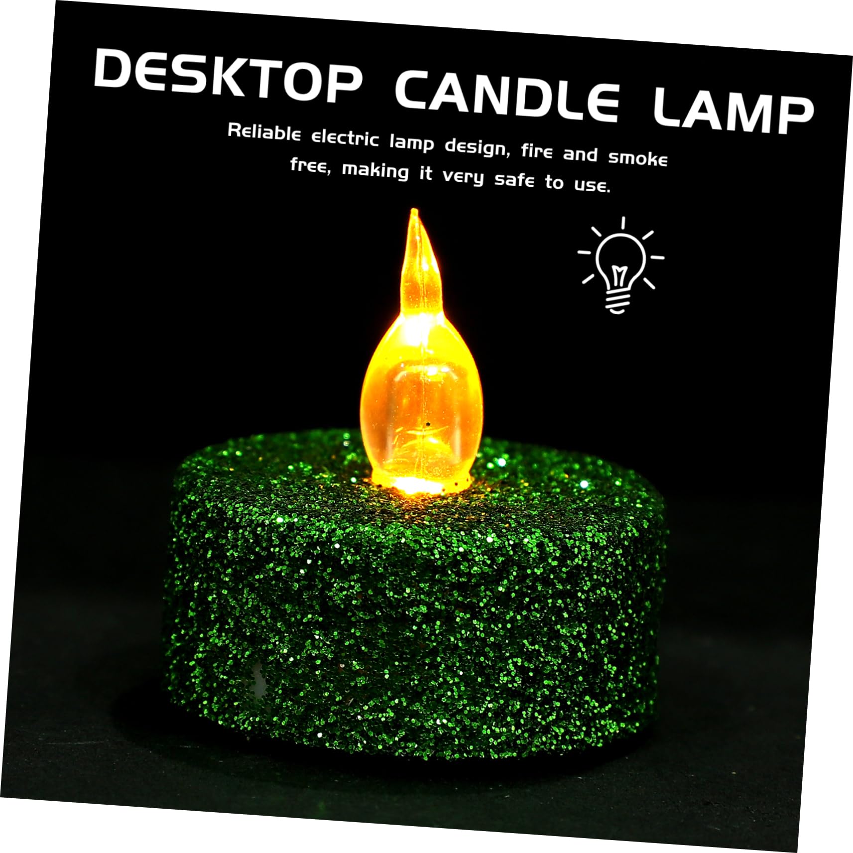 VICASKY 48 Pezzi Candele LED Flameless Decorative con Lampade Tealight Elettroniche per Decorazioni Casa Matrimonio e Feste Effetto Fiamma Realistico Design e Pratico