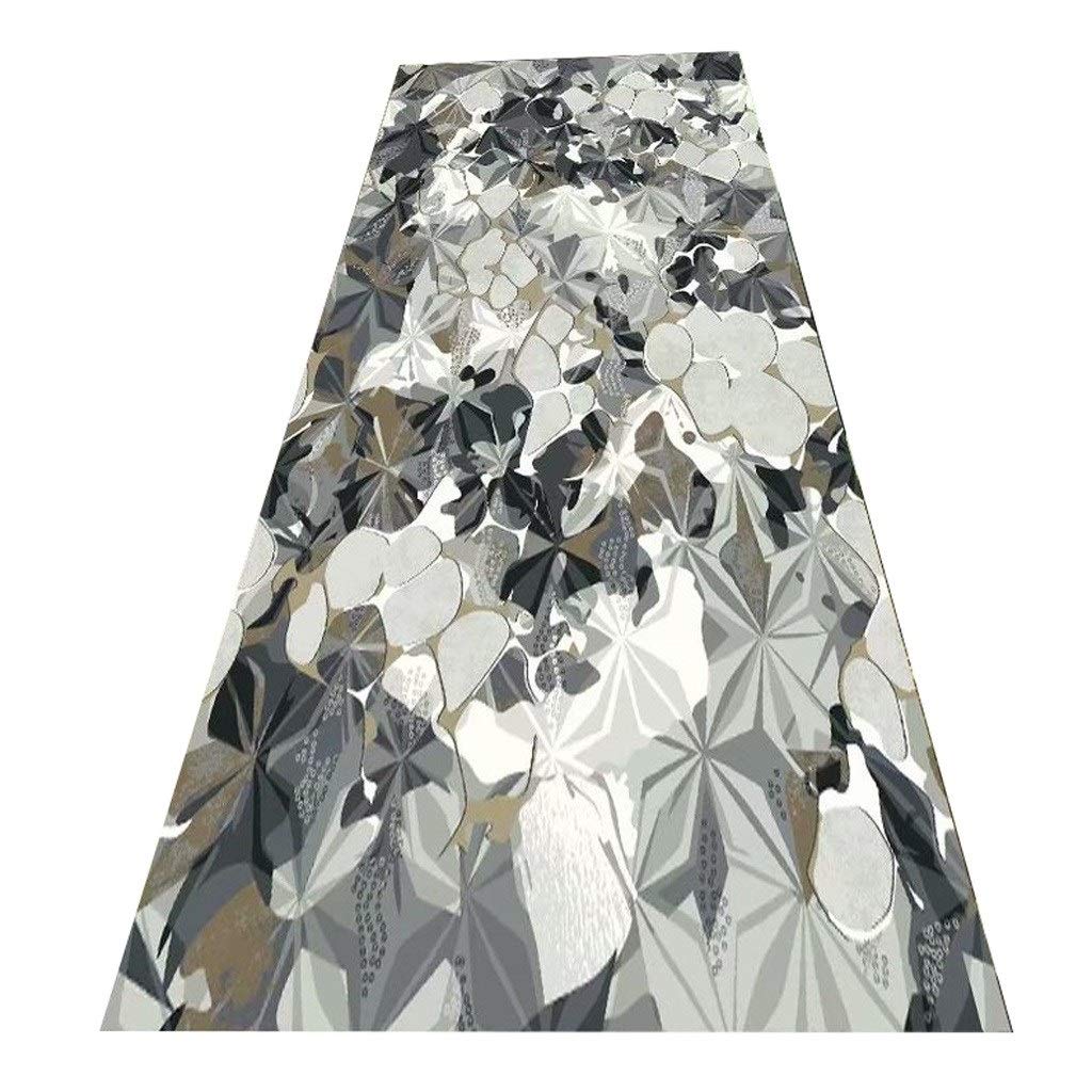 Entrance Runner Carpets for Kitchen Hall Area Rugs 3D Hallway Runnerway Rugs Carpet For Living Room Bedroom Dirt Stopper Anti-Slip Washable Hardwearing 6mm (Color : E, Size : 120x200cm)