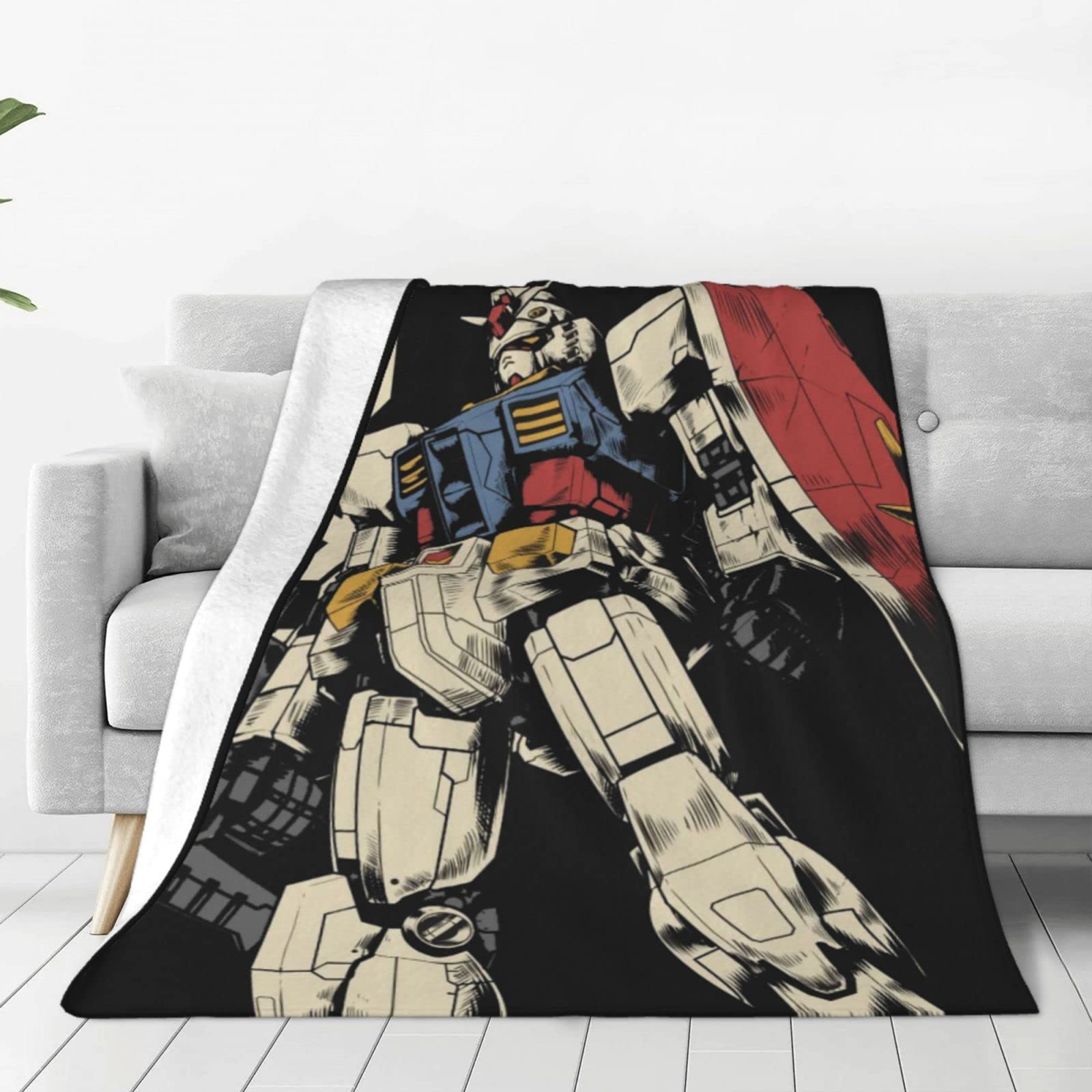 Amazon｜毛布 機動戦士ガンダム ブランケット タオルケット セミダブル