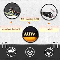 Vista 3 de Luces antiniebla LED para parachoques delantero compatibles con Mazda CX-50 2023-2024 DRL Accesorios para lámparas de señal de giro