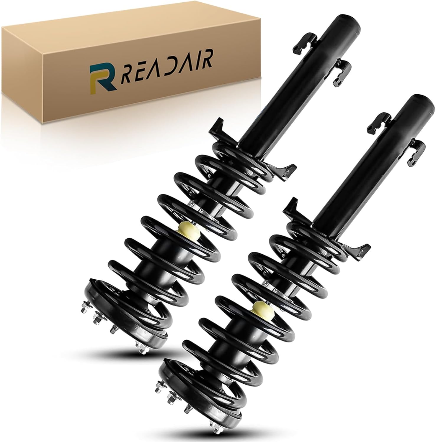 Front Complete Shock Absorber Strut Assembly Fit for 2008 2009 2010 2011 2012 Honda Accord Coupe 3.5L V6, Sedan 2.4L L4 FWD with Coil Spring, 172562L, 172562R 2PCS For Honda Accord 08-12