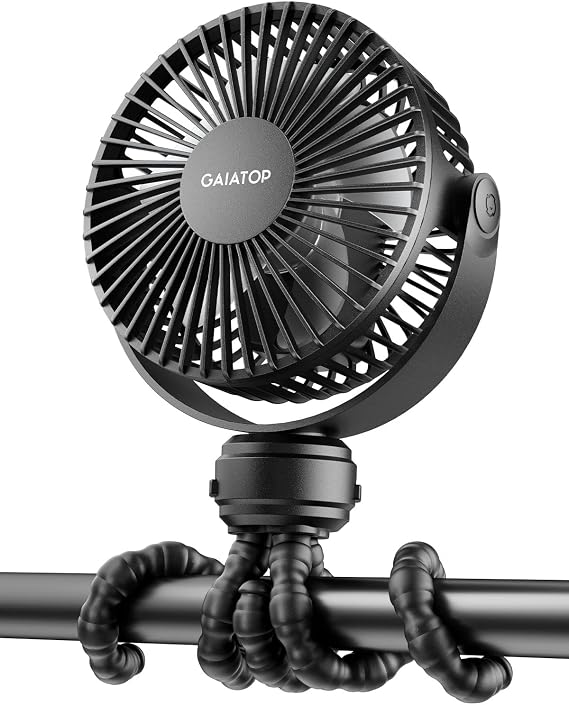 gaiatop Mini Ventilateur Portable à Trépied Flexible