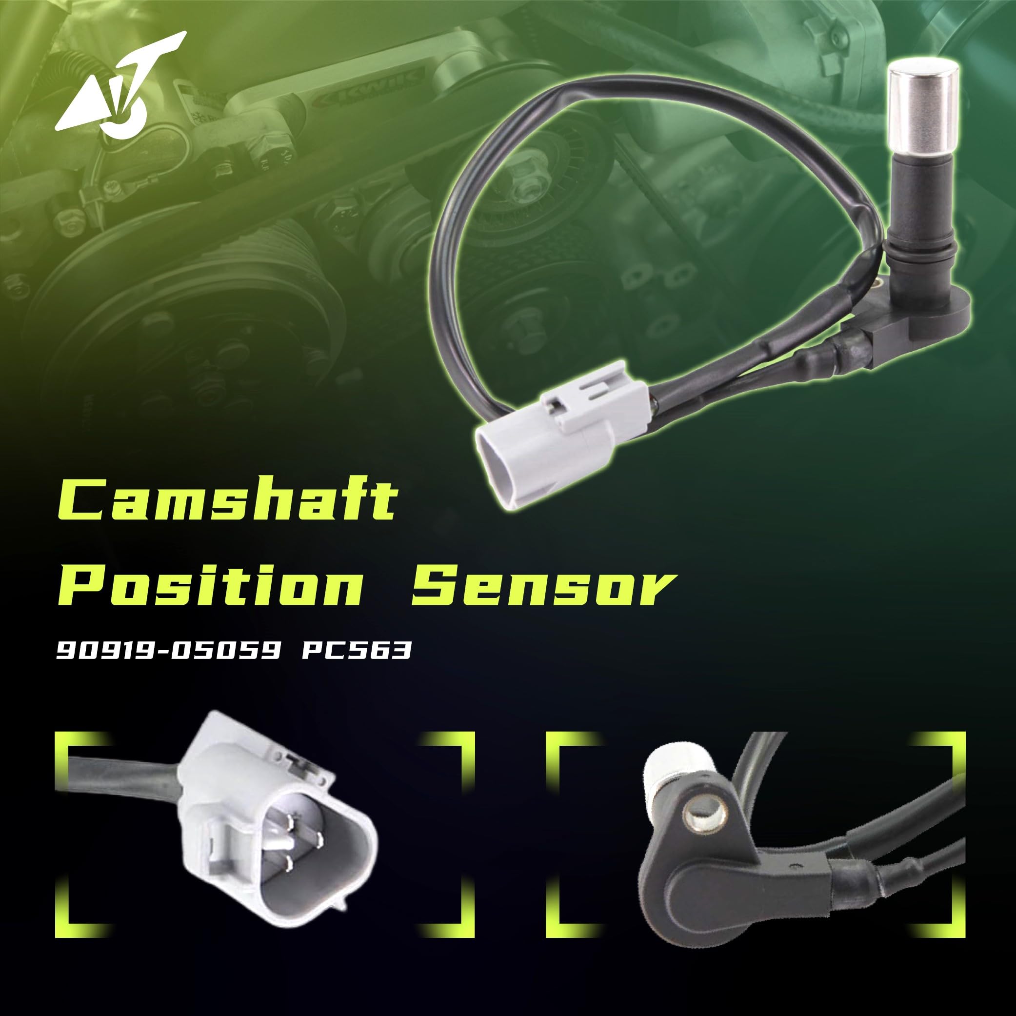 Amazon.com: MOTISEN 90919-05059 PC563 Crankshaft Position Sensor
