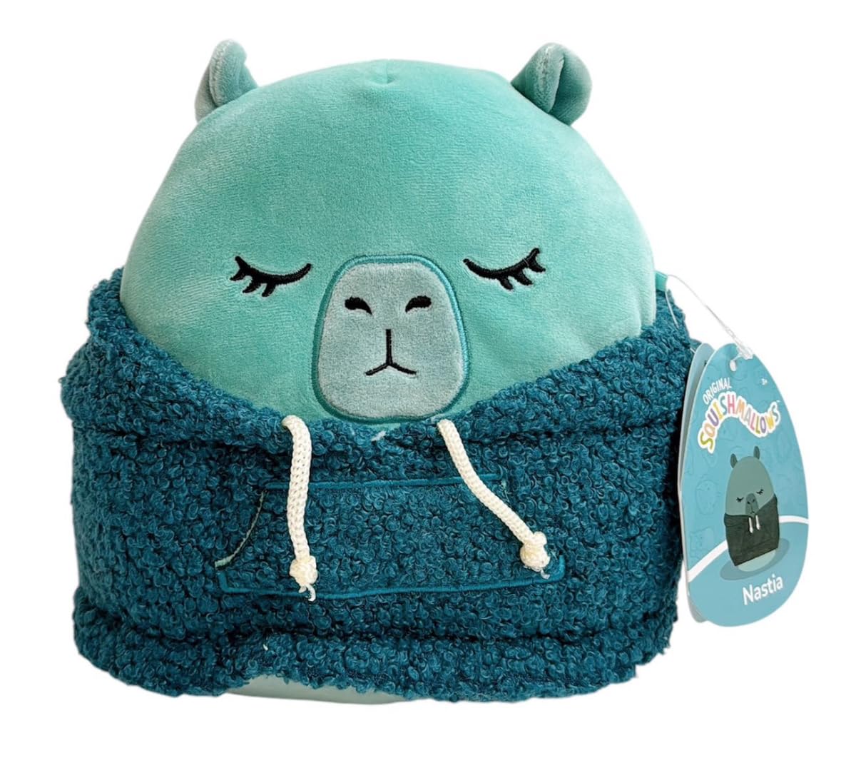 Squishmallows Original 8-Inch Christmas 2024 Hoodie Squad Plush- Official Jazwares Stuffed Animal Toy, Add to Your Squad - Image 3