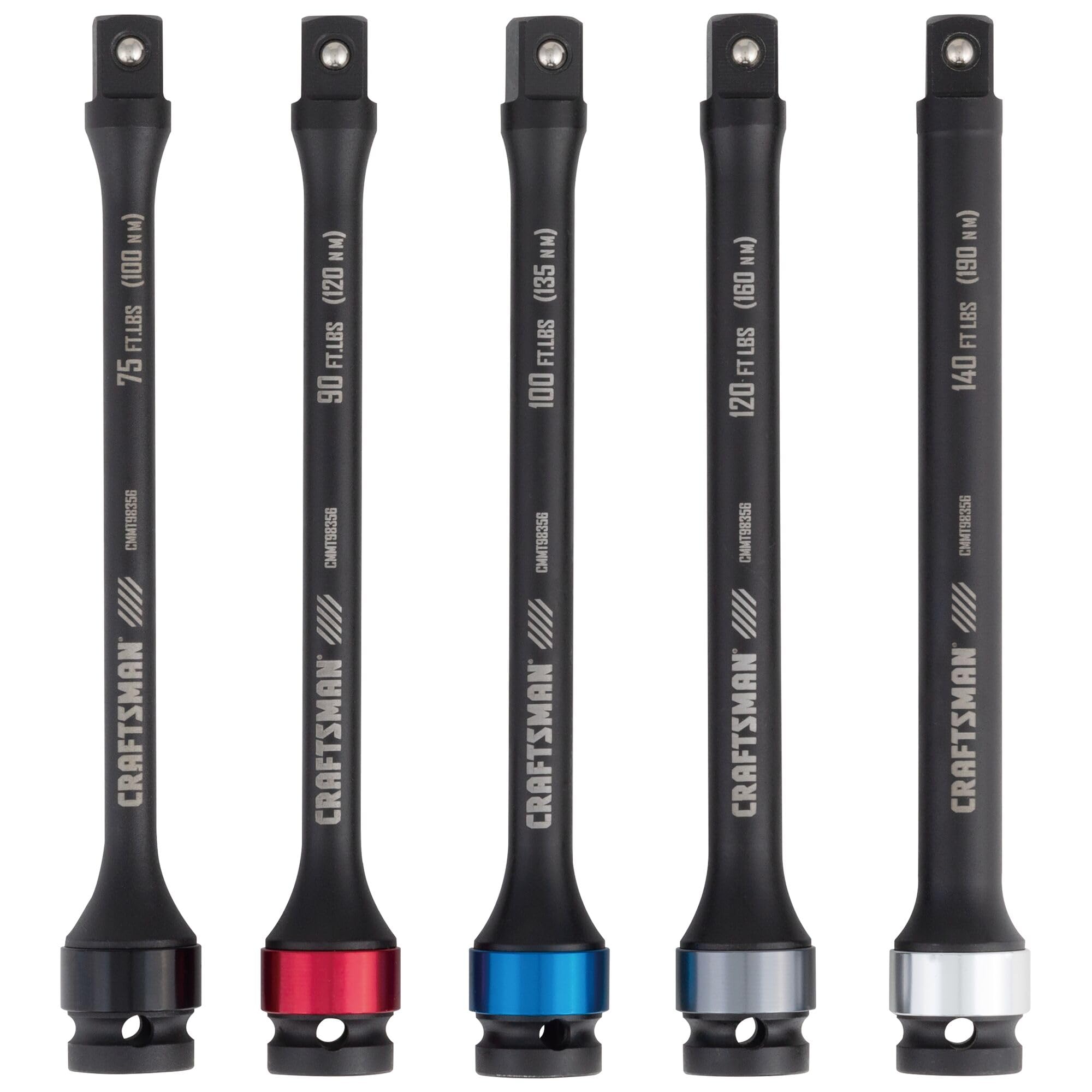プレストマン CRAFTSMAN Torque Extension, Automotive, 5-Piece Set