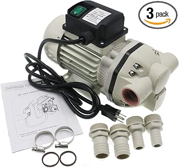 NC FL-540B Chemical Distribution Pump, Industrial Style, Fluororubber & PA66, Blue, 115V, 40L/Min, 40PSI, 2.75Bar, Used for Spray Irrigation, Liquid Transportation, Refueling Equipment, Water Pumps