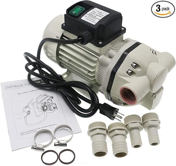 NC FL-540B Chemical Distribution Pump, Industrial Style, Fluororubber & PA66, Blue, 115V, 40L/Min, 40PSI, 2.75Bar, Used for Spray Irrigation, Liquid Transportation, Refueling Equipment, Water Pumps