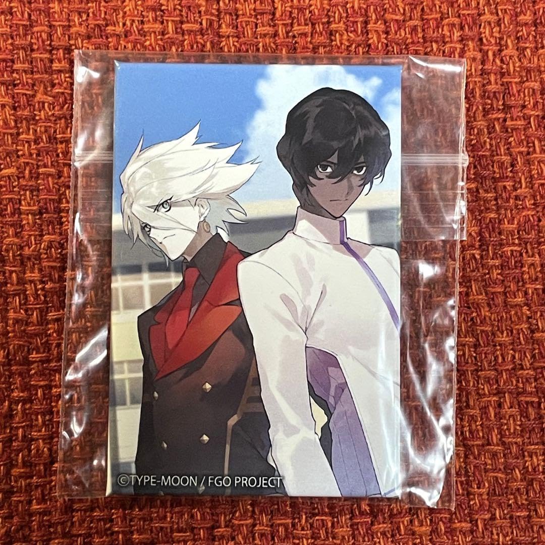 Amazon.co.jp: Fate FGO スクエア缶バッジ ヴァーサス カルナ