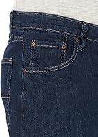 Vista 4 de Wrangler Authentics - Jeans de ajuste estándar y cintura Comfort Flex para hombre