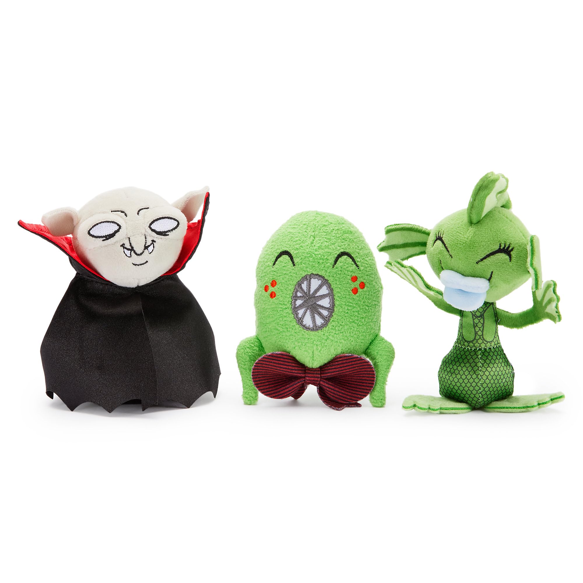Disney Store Calendario oficial de cuenta regresiva de Halloween de 13 días de Pesadilla antes de Navidad, incluye 13 mini juguetes de peluche de Disney con Santa Jack Skellington, Sally, Zero, Oogie