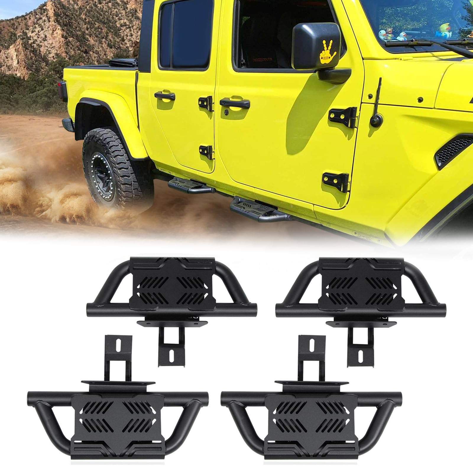Amazon.com: Trumgeta EZ Side Steps Fit for 2019-2025 Jeep