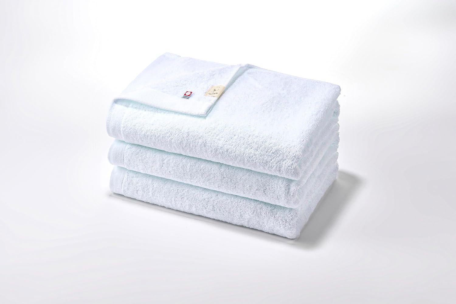 &Cotton Imabari | Luxury Bath Towel – Large Size, Made in Japan, 100% Cotton, Imabari Certified (Brushed Texture, 3-Pack)