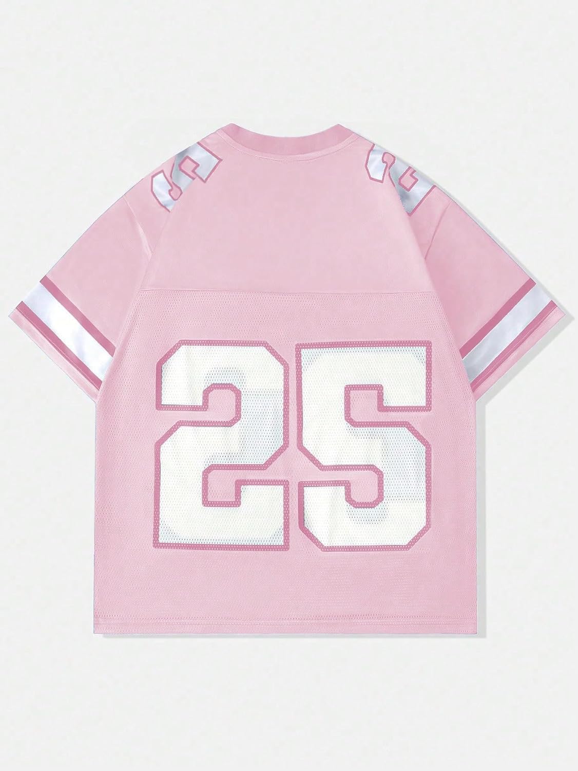 SHENHE Men's Graphic Tees Y2K Oversized Short Sleeve Sports American Football Jerseys Top Shirts - Image 2