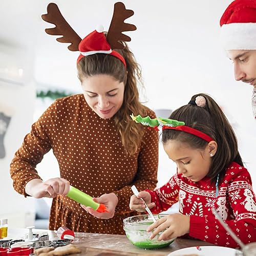 Miniatura 6 de suoundey 10 botellas de plástico para glaseado de 1.0 fl oz2.0 fl oz, botella pequeña fácil de apretar de 1 y 2 onzas para decoración de pasteles,