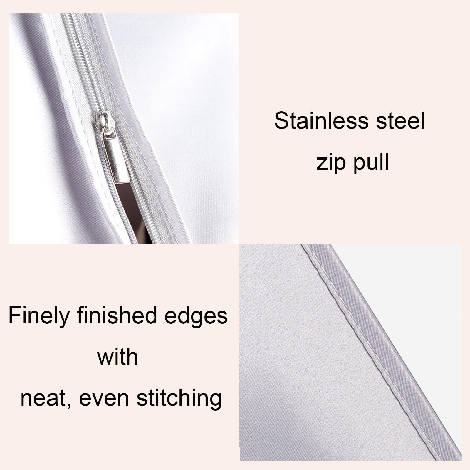 Fundas Ropa Armario Colgar, Fundas Abrigos Armario Destinadas a Prendas de Satén, Aptas para Gabinetes, Abrigos y Trajes(80 * 52 * 120cm/31 * 20 * 47in)