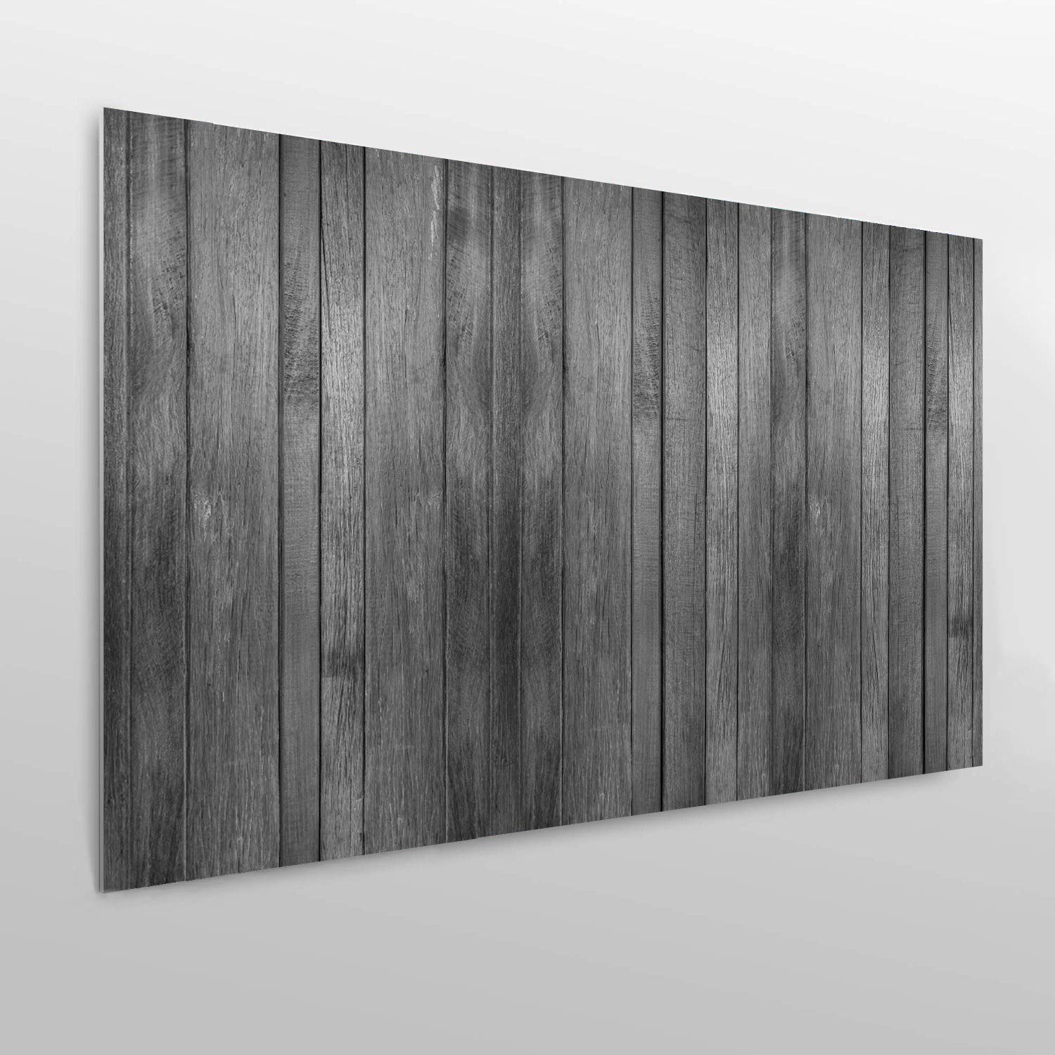 Oedim Cabecero Cama PVC Impresión Digital sin Relieve Madera Gris 200 x 60 cm | Color Gris | Disponible en Varias Medidas | Cabecero Ligero, Elegante, Resistente y Económico